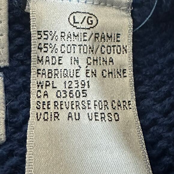 Vintage Signatures by Northern Isles Snowman Hand Knitted Sweater Sz L - Picture 12 of 15